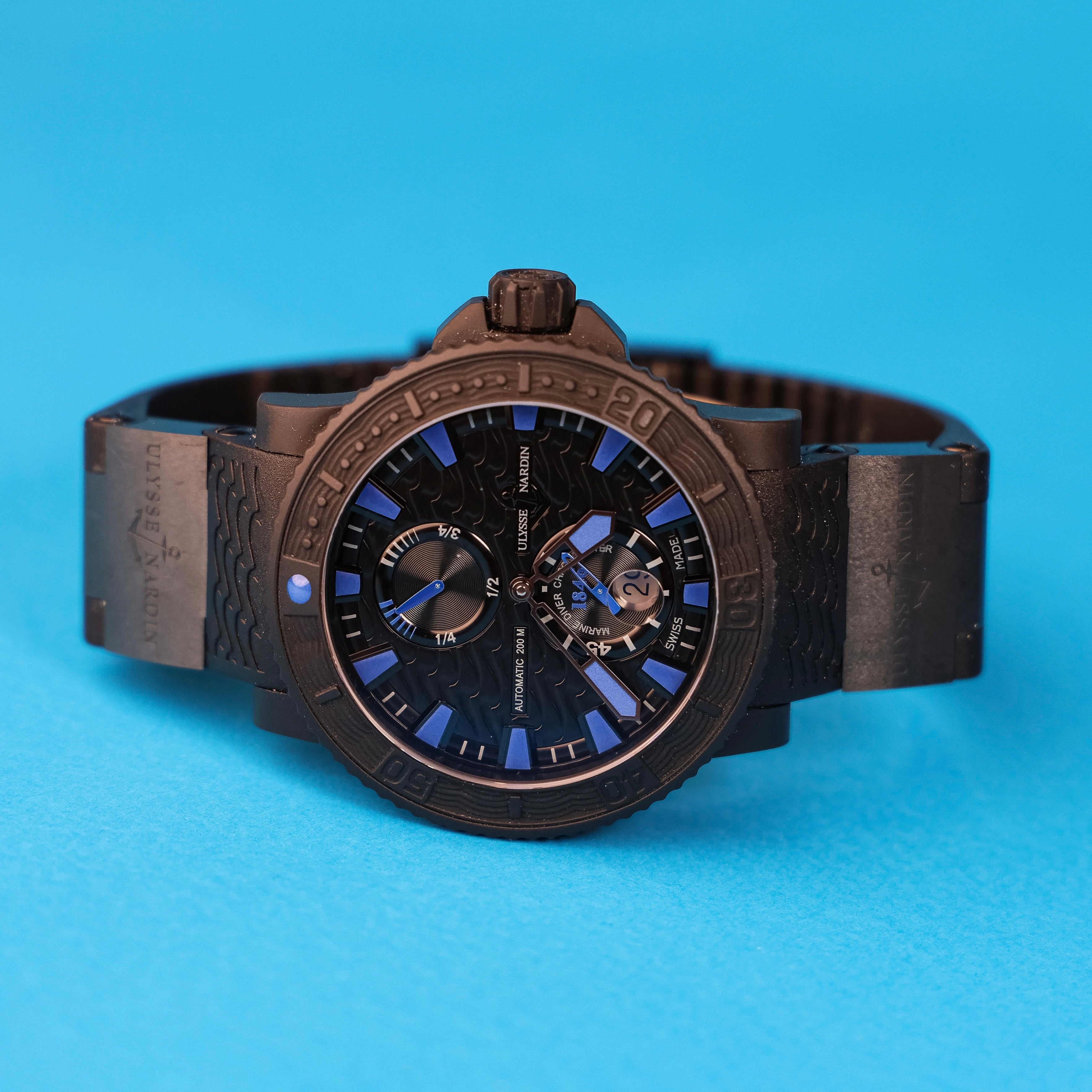 Ulysse nardin marine outlet black