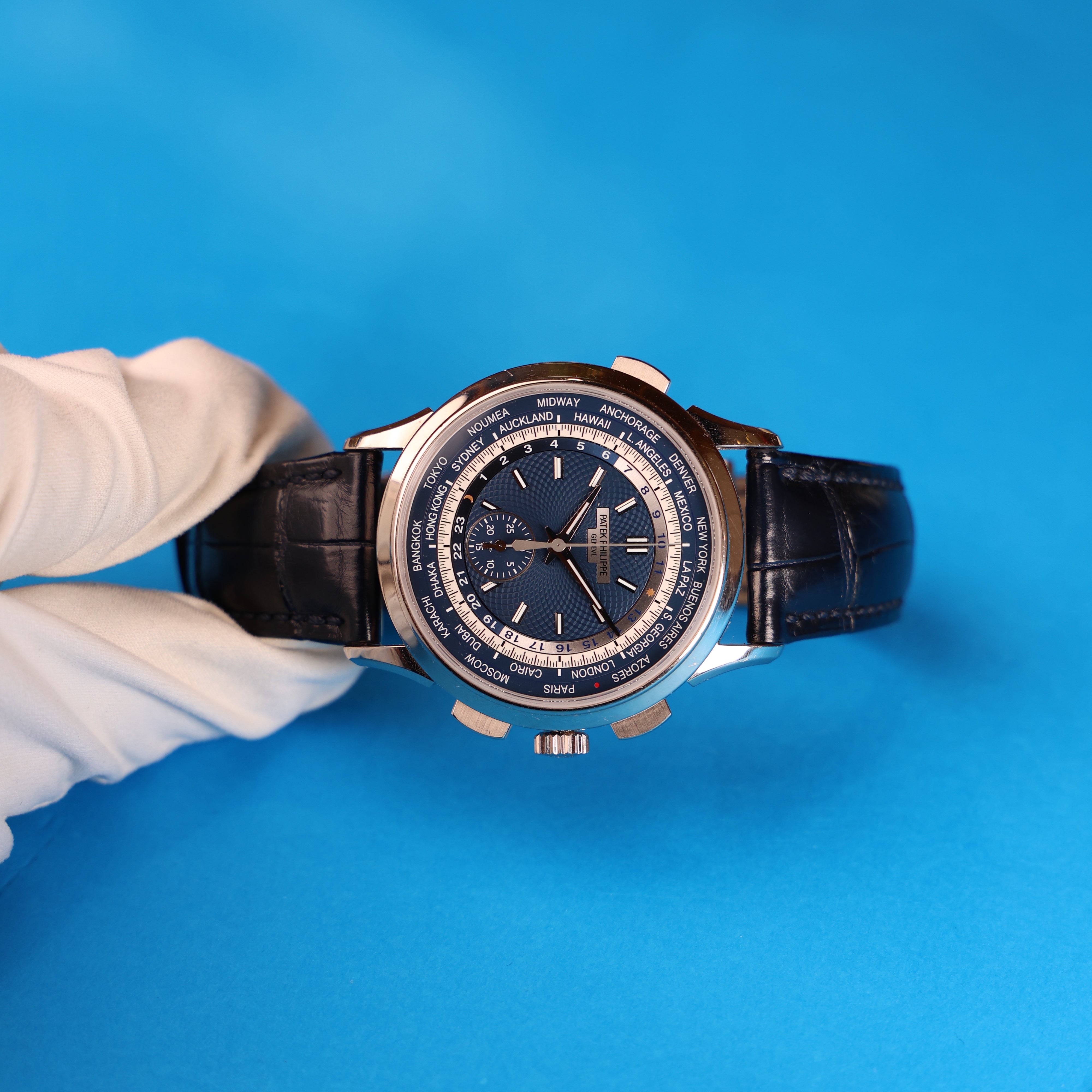 Patek Philippe World Time Chronograph - Watch