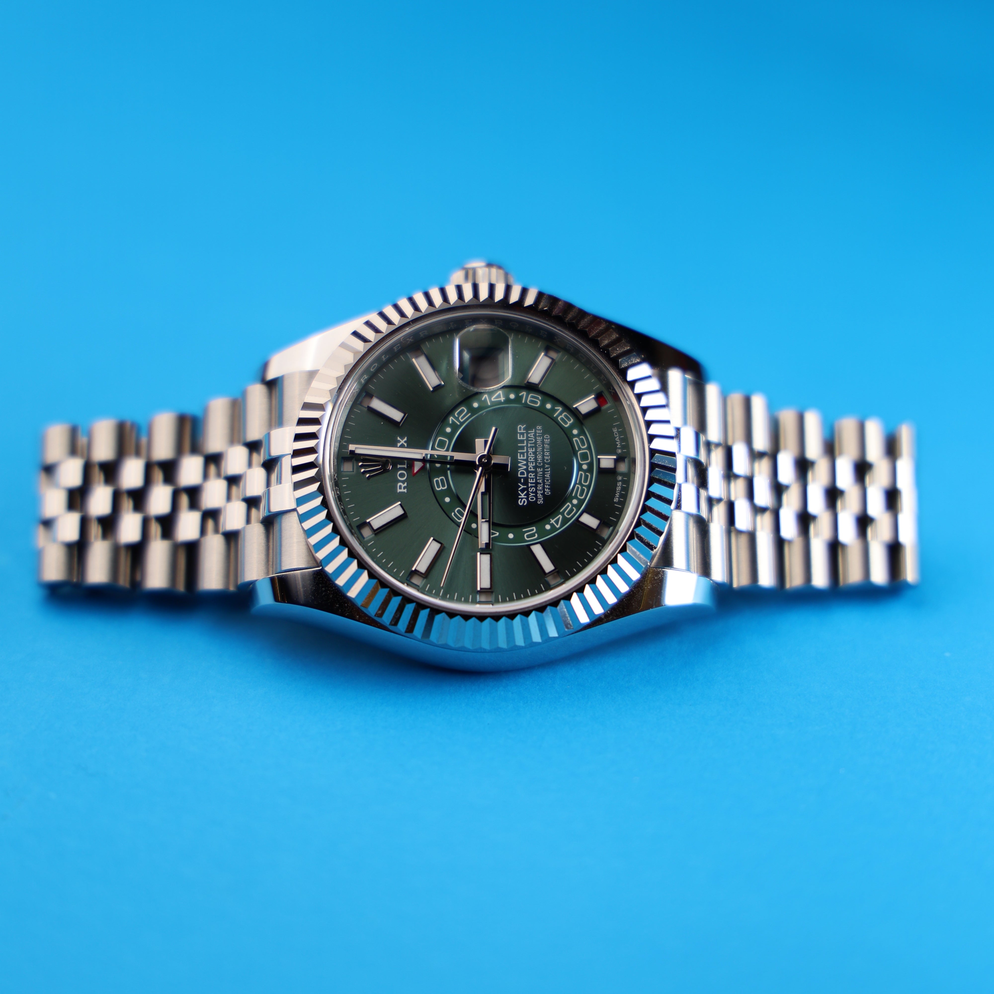 Rolex Sky-dweller Green Dial