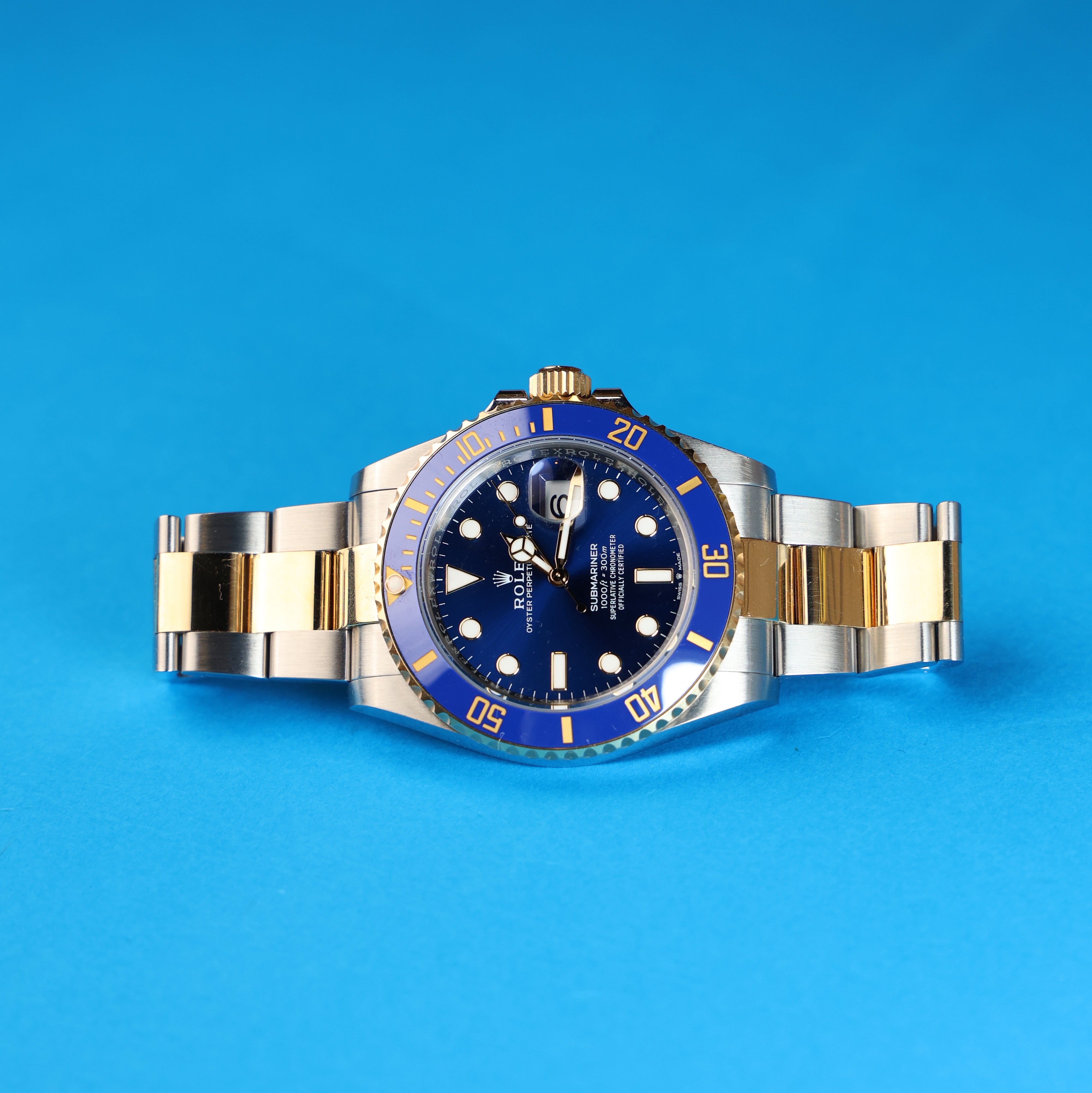 Submariner Date ?Bluesy’